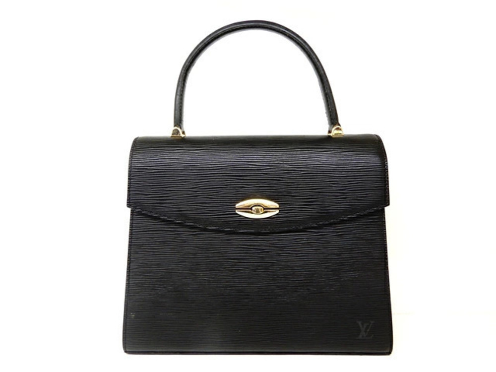 LOUIS VUITTON Malesherbes Handbag Epi Leather